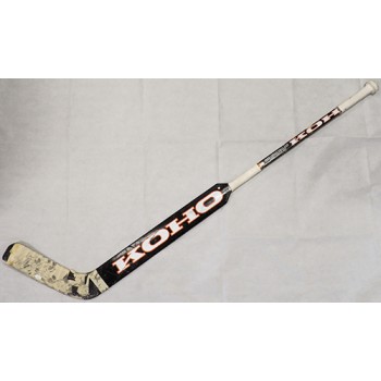 Jonas Hiller Anaheim Ducks Signed Game Used Koho Hockey Stick JSA Authenticated