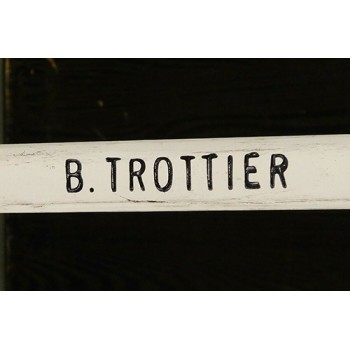 Bryan Trottier Signed Game Issued Victoriaville Hockey Stick JSA Authenticated