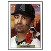 Corbin Carroll Arizona Diamondbacks 2023 Topps Game Within A Game Card #4 Corbin Carroll Arizona Diamondbacks 2023 Topps Game Within A Game Card #4