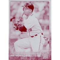 Anthony Gose Detroit Tigers 2015 Topps Magenta Printing Plate Card #413 1/1