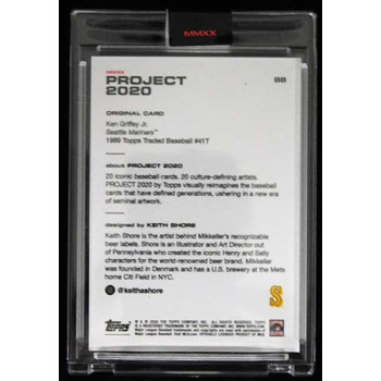 Ken Griffey Jr. Seattle Mariners Topps Project 2020 Card 1989 #88