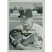 Rick Helling Rangers 2001 Bowman Heritage Card #193 Special Olympics Nevada 1/1