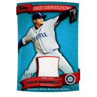 Felix Hernandez Seattle Mariners 2010 Topps Peak Performance Jsy Card PPR-FH /99
