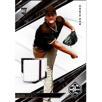 Reiss Knehr Padres 2022 Panini Chronicles Limited Swatches RC Card #LS-RK