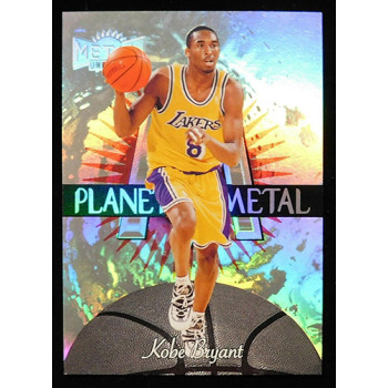 Kobe Bryant 1997/1998 Skybox Metal Universe Planet Metal Rare Insert Card #3 NM Kobe Bryant 1997/1998 Skybox Metal Universe Planet Metal Rare Insert Card #3 NM