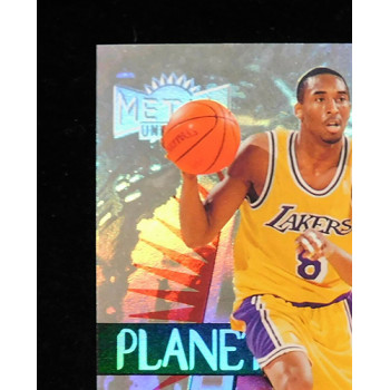Kobe Bryant 1997/1998 Skybox Metal Universe Planet Metal Rare Insert Card #3 NM Kobe Bryant 1997/1998 Skybox Metal Universe Planet Metal Rare Insert Card #3 NM