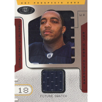 Donald Reche Caldwell 2002 Fleer Hot Prospects Card #97 /1000