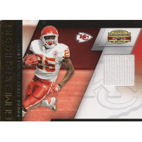 Jamaal Charles 2010 Panini Gridiron Gear Gamebreakers Materials Card #15 /250