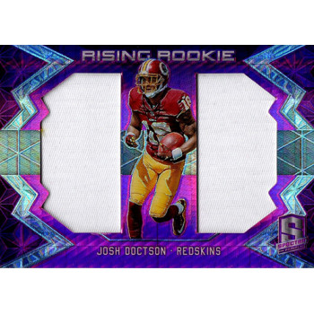 Josh Doctson Washington 2016 Panini Spectra Rising Rookie Materials Card /10 #7