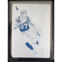 C.J. Fiedorowicz Texans 2017 Panini Rookies & Stars Cyan Printing Plate #108 1/1