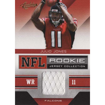 Julio Jones Atlanta Falcons 2011 Absolute Memorabilia NFL Jersey Collection #20