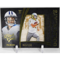 Marcus Mariota Titans 2015 Panini Black Gold Golden Days Card /199 #GDA-17