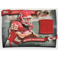 Dexter McCluster Chiefs 2010 Topps Peak Performance Relics Card #PPRDM