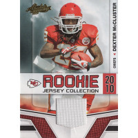 Dexter McCluster 2010 Panini Absolute Memorabilia Jersey Collection Card #10