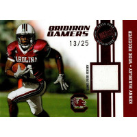 Kenny McKinley 2009 Press Pass Gridiron Gamers Jerseys Red Card #CB-KM /25