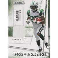 Joe McKnight Jets 2010 Rookies and Stars Dress for Success Jerseys Card #30 /299