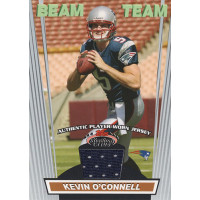 Kevin O'Connell New England Patriots 2008 Stadium Club Beam Team Card #BTR-KO