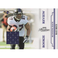 Ray Rice Baltimore Ravens 2009 Panini Playoff Prestige Jersey Card #47 Ray Rice Baltimore Ravens 2009 Panini Playoff Prestige Jersey Card #47