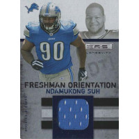 Ndamukong Suh 2010 Rookies & Stars Freshman Orientation Jersey Card #19 /249 Ndamukong Suh 2010 Rookies & Stars Freshman Orientation Jersey Card #19 /249