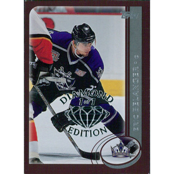 Eric Belanger LA Kings 2002-03 Topps Factory Set Gold Card #124 Diamond 1/1 Eric Belanger LA Kings 2002-03 Topps Factory Set Gold Card #124 Diamond 1/1