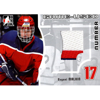 Evgeni Malkin 2005-06 ITG Heroes and Prospects Emblems Silver Card #GUE-49 /30