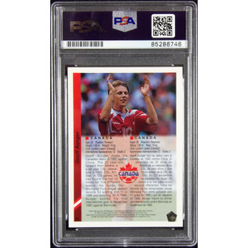 Geoff Aunger Signed 1993 Upper Deck USA World Cup 94 Card #59 PSA Authenticated