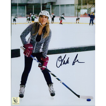 Linda Cohn Signed 8x10 Color Photo LCO Exclusive COA ESPN SPORTSCENTER