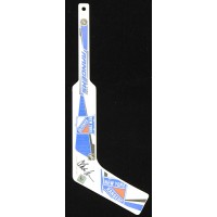 Linda Cohn Signed NY Rangers 19" Mini Stick LCO Exclusive COA ESPN SPORTSCENTER