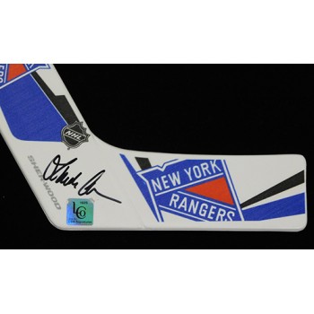 Linda Cohn Signed NY Rangers 19" Mini Stick LCO Exclusive COA ESPN SPORTSCENTER