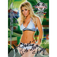 Shay Lyn Signed 2006 Bench Warmer World Cup National Convention Card #5