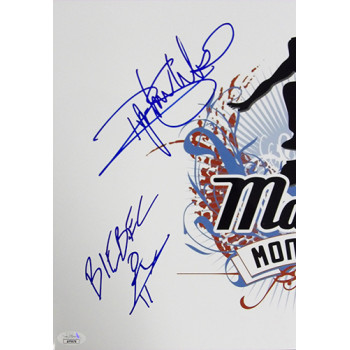 Ryan Sheckler Paul Rodriguez Brandon Biebel Signed 12x18 Glossy Photo JSA Auth