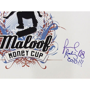 Ryan Sheckler Paul Rodriguez Brandon Biebel Signed 12x18 Glossy Photo JSA Auth