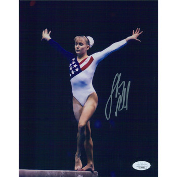 Shannon Miller Olympic Gymnast Signed 8x10 Glossy Photo JSA Authenticated