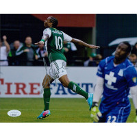 Frederic Piquionne Portland Timbers Signed 8x10 Glossy Photo JSA Authenticated