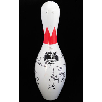 Sports HOFers & Stars Signed Bowling Pin Drexler Dorsett Moon JSA Authenticated