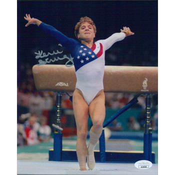 Kerri Strug Olympic Gymnast Signed 8x10 Matte Photo JSA Authenticated