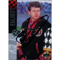Bill Elliott NASCAR Racer Signed 1995 Upper Deck Card #225 JSA Authenticated