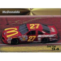 Bill Elliott NASCAR Racer Signed 1994 Pro Set Gold Cup '94 Card #142 JSA Authen