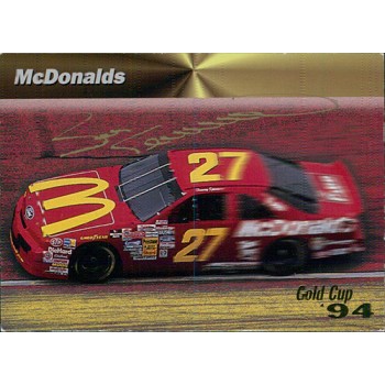 Bill Elliott NASCAR Racer Signed 1994 Pro Set Gold Cup '94 Card #142 JSA Authen Bill Elliott NASCAR Racer Signed 1994 Pro Set Gold Cup '94 Card #142 JSA Authen