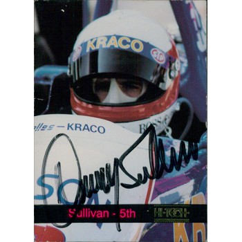 Danny Sullivan Indy Car Racer Signed 1993 Hi-Tech Card JSA Authenticated Danny Sullivan Indy Car Racer Signed 1993 Hi-Tech Card JSA Authenticated
