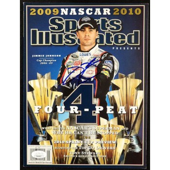 Jimmie Johnson Signed Sports Illustrated December 2009 Magazine JSA Authentic