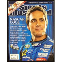 Jimmie Johnson Signed Sports Illustrated November 2008 Magazine JSA Authentic