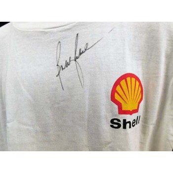 Bobby Rahal Indy Car Racing Signed Shell T-Shirt JSA Authenticated
