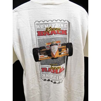Bobby Rahal Indy Car Racing Signed Shell T-Shirt JSA Authenticated