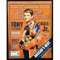 Tony Stewart Signed Sports Illustrated December 2005 Magazine JSA Authenticated