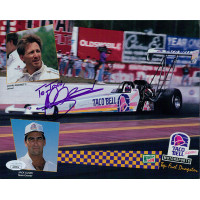 John Andretti Dragster Signed 8x10 Cardstock Photo JSA Authenticated Personalize John Andretti Dragster Signed 8x10 Cardstock Photo JSA Authenticated Personalize