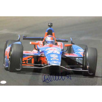 Marco Andretti Indy Car Racer Signed 12x18 Glossy Photo JSA Authenticated