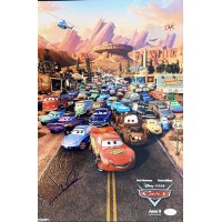 Mario Andretti Indy Car Racer Signed 12x18 Glossy Photo JSA Authenticated