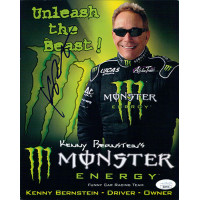 Kenny Bernstein Funny Car Signed 8x10 Promo Cardstock Photo JSA Authenticated Kenny Bernstein Funny Car Signed 8x10 Promo Cardstock Photo JSA Authenticated