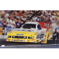 Ashley Force NHRA Driver Signed 12x18 Glossy Photo JSA Authenticated